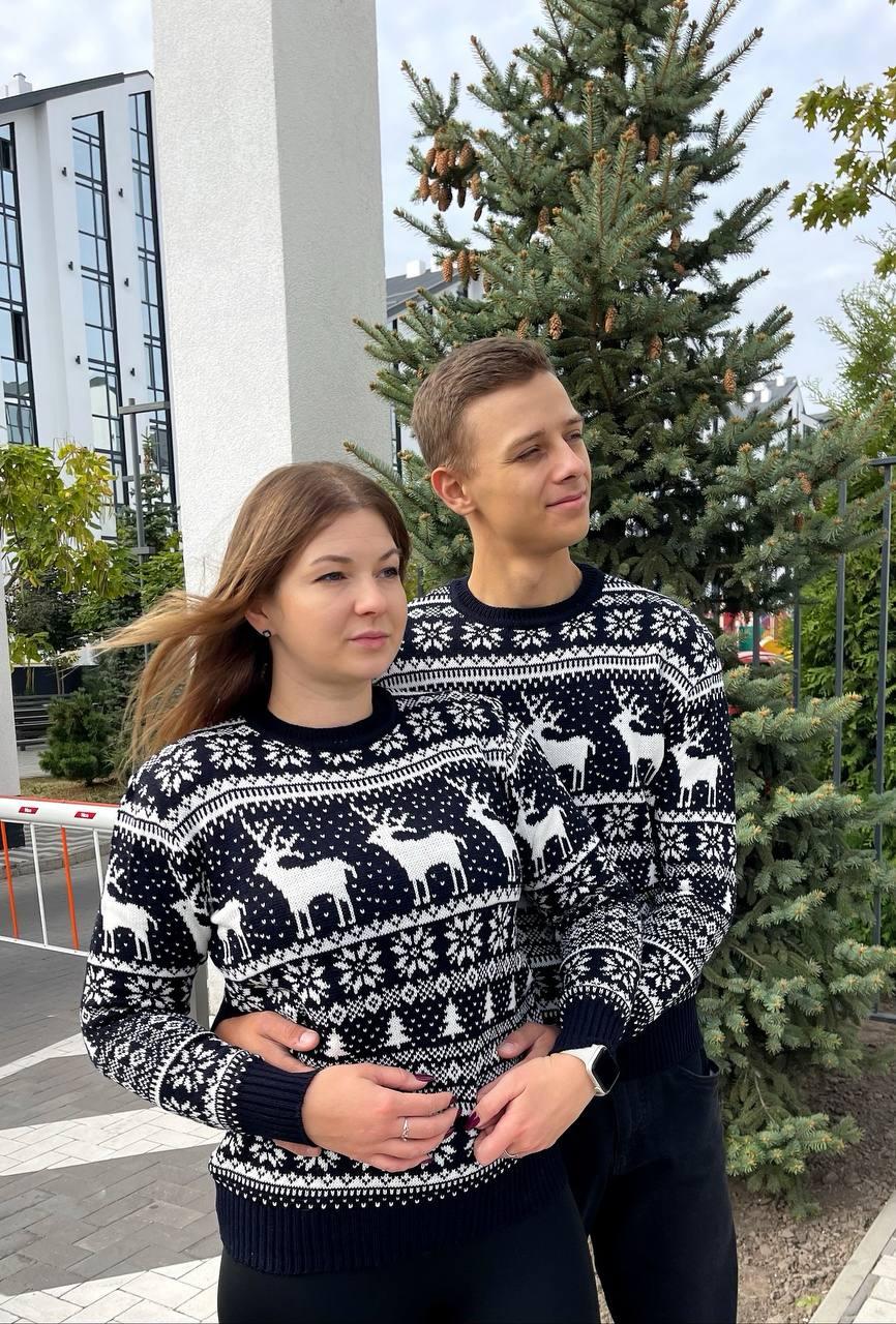 Светр "Великий олень" без горла - Зображення 3