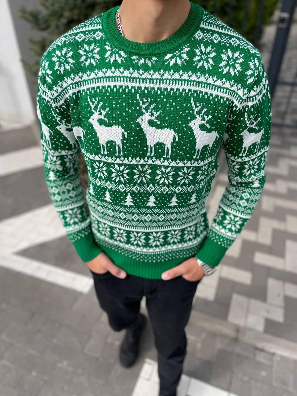 Светр "Великий олень" без горла - Зображення 9