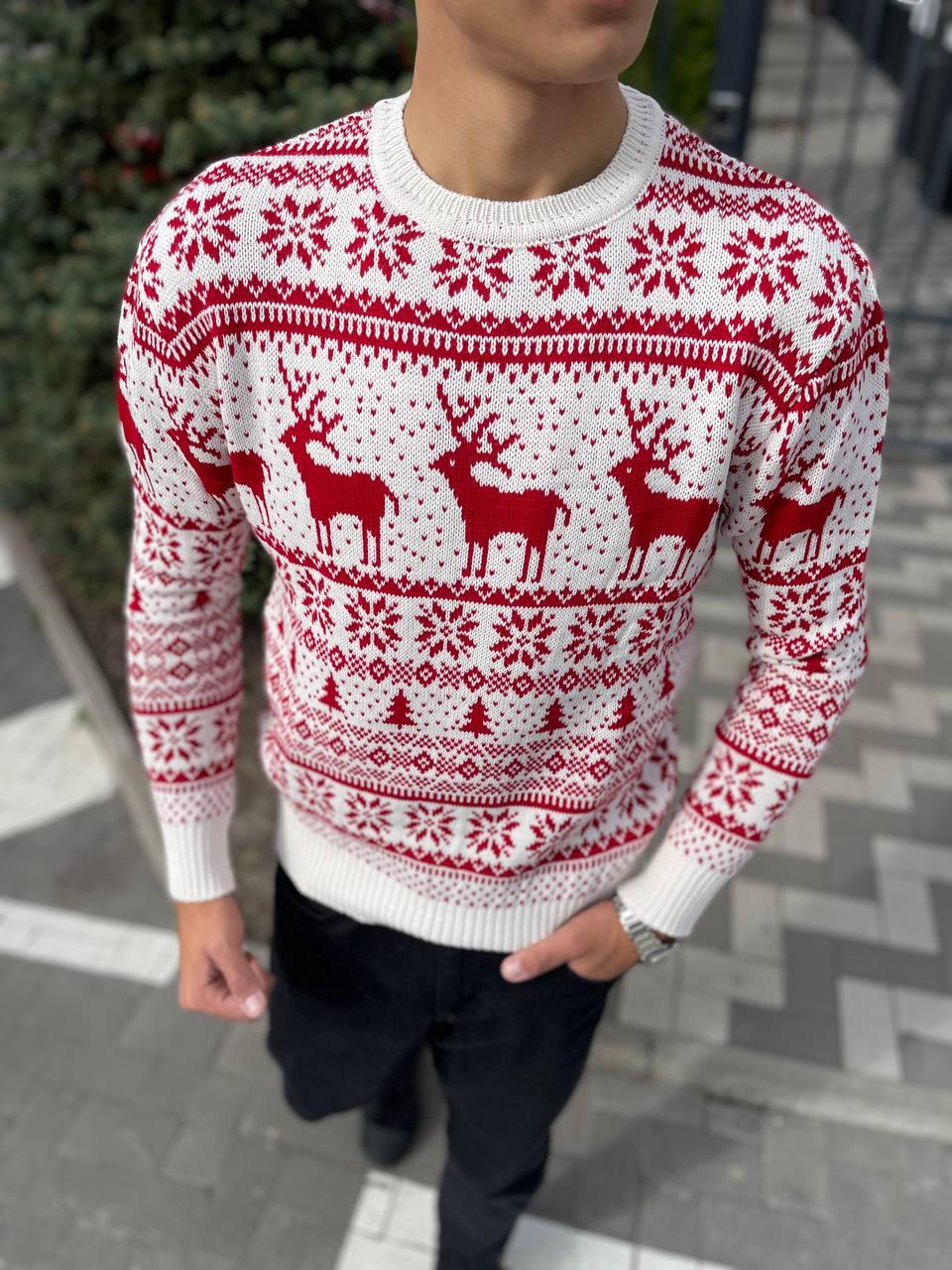 Светр "Великий олень" без горла - Зображення 7