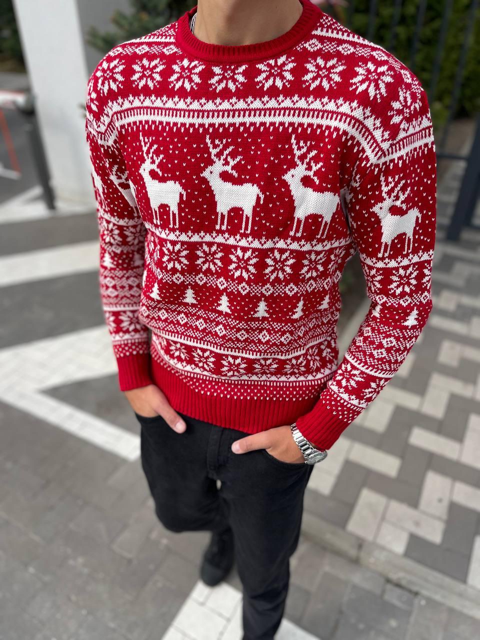 Светр "Великий олень" без горла - Зображення 5
