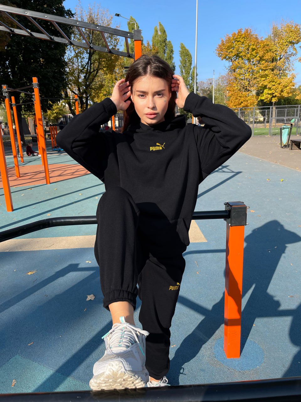 Теплий жіночий спортивний костюм Puma - Зображення 3