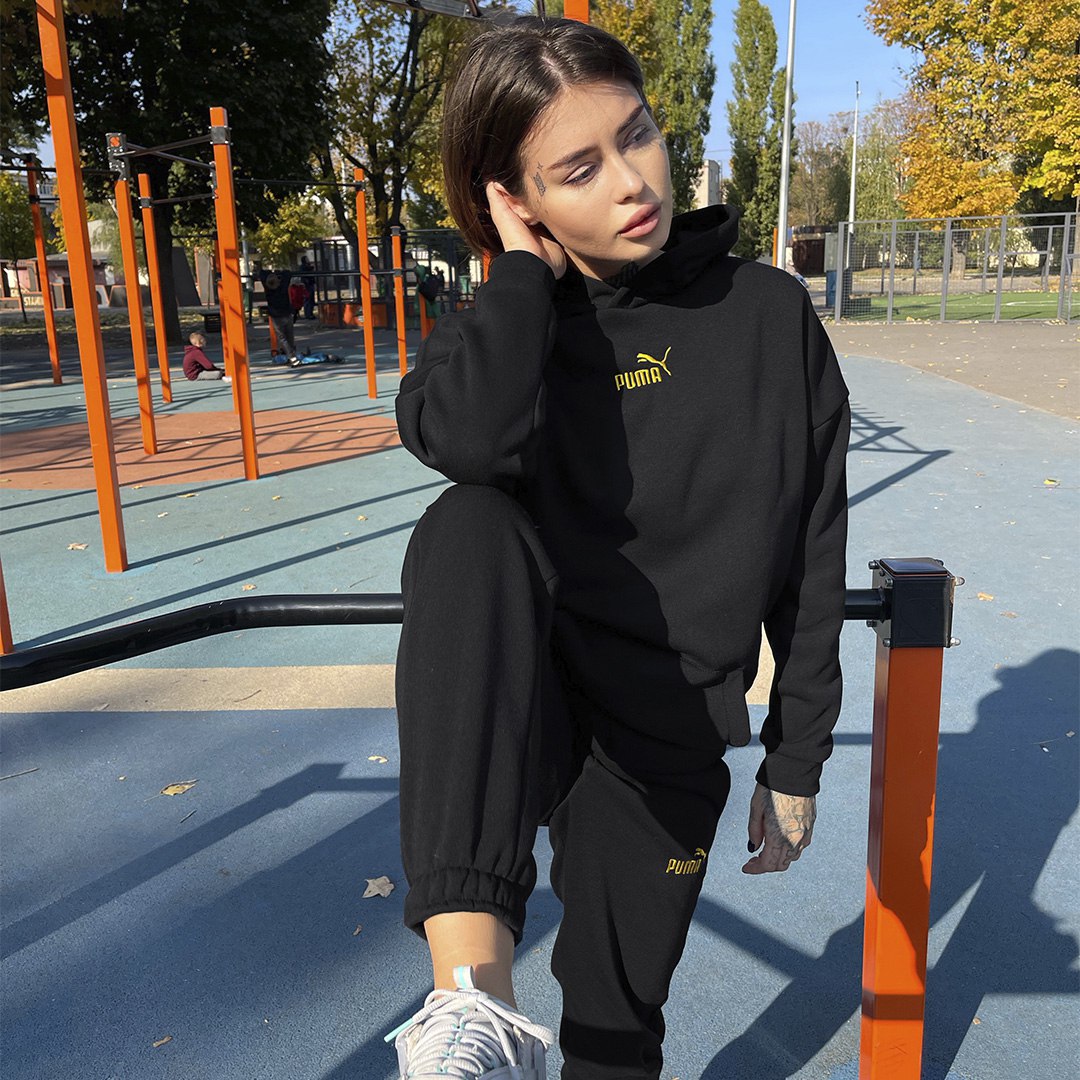 Теплий жіночий спортивний костюм Puma - Зображення 4