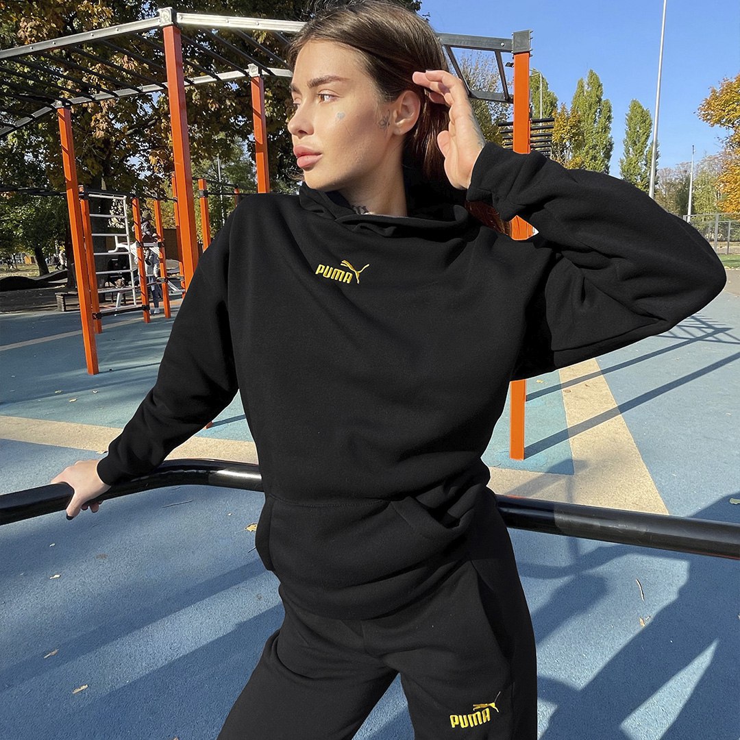 Теплий жіночий спортивний костюм Puma - Зображення 8