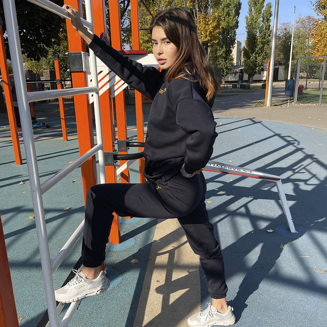 Теплий жіночий спортивний костюм Puma - Зображення 10