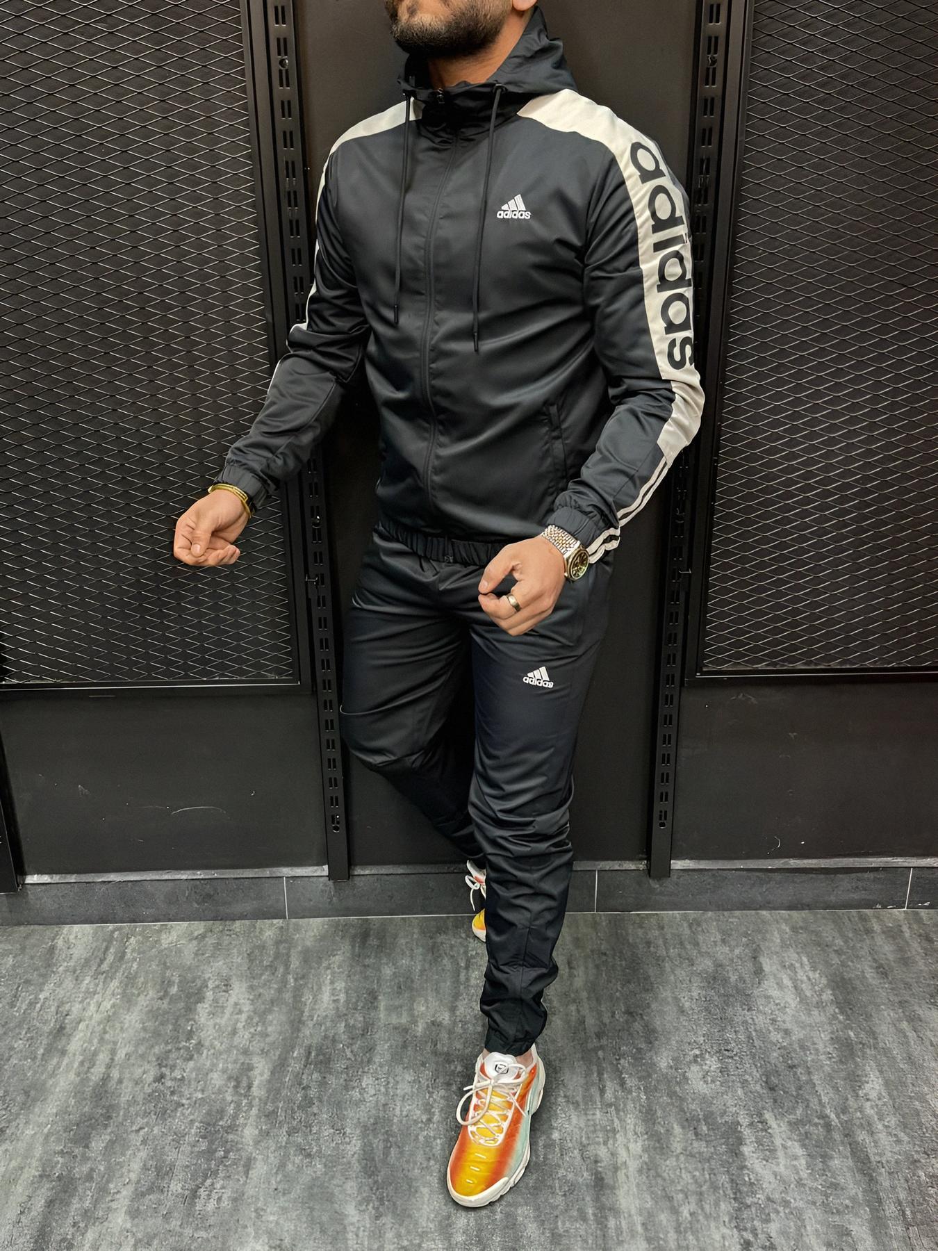 Спортивний костюм Adidas з плащівки - Зображення 2
