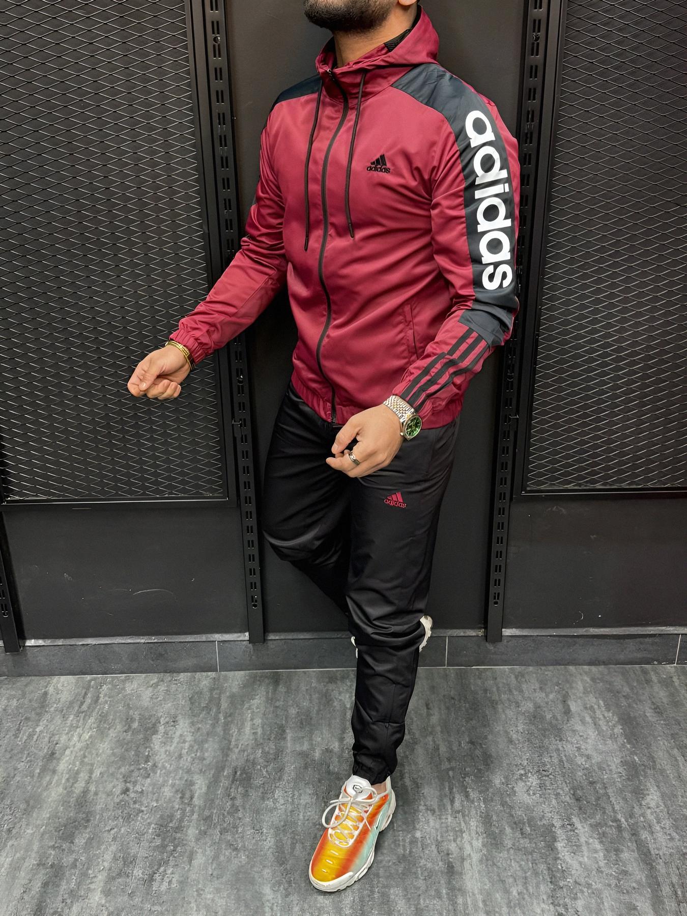 Спортивний костюм Adidas з плащівки - Зображення 3