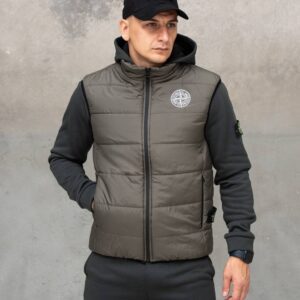 Набір на осінь . Жилет + теплий спортивний костюм + кепка